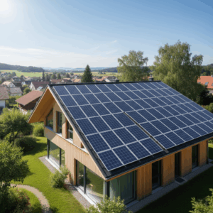Combien de panneau solaire pour 6kw nécessaires sur une toiture de maison
